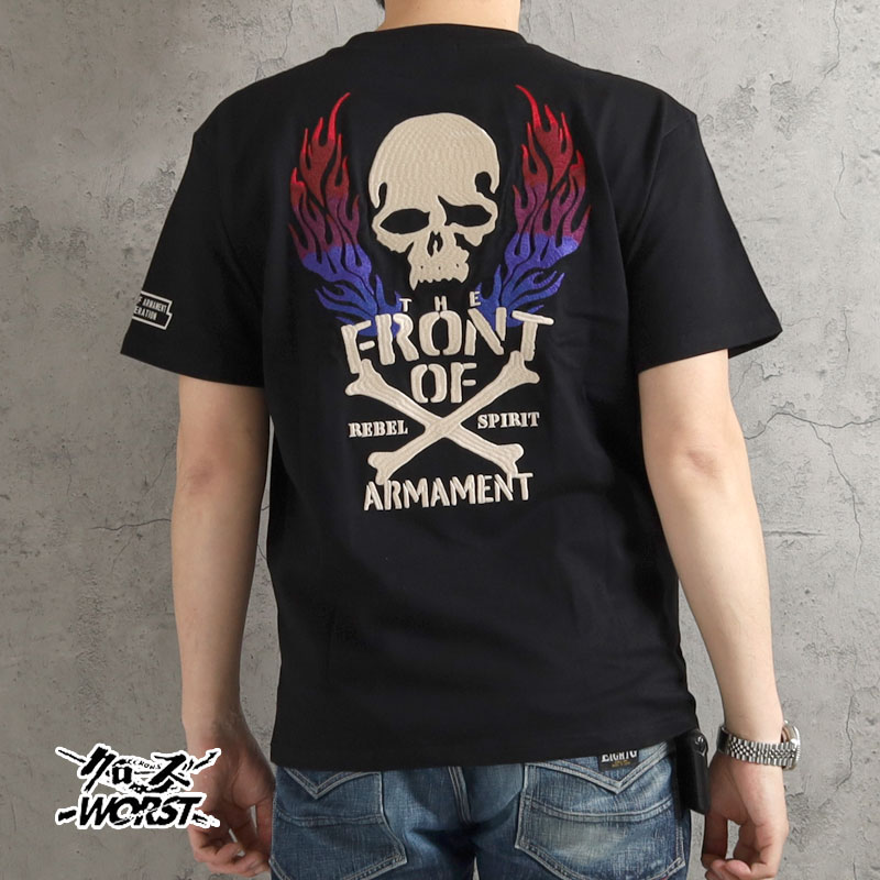 クローズWORST Tシャツ 2026春夏 新作 CRST-2601 七代目武装戦線 TFOA