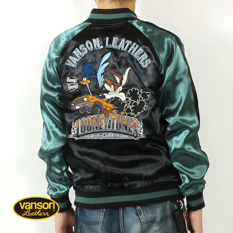 VANSON バンソン スカジャン ロードランナー ワイリーコヨーテ