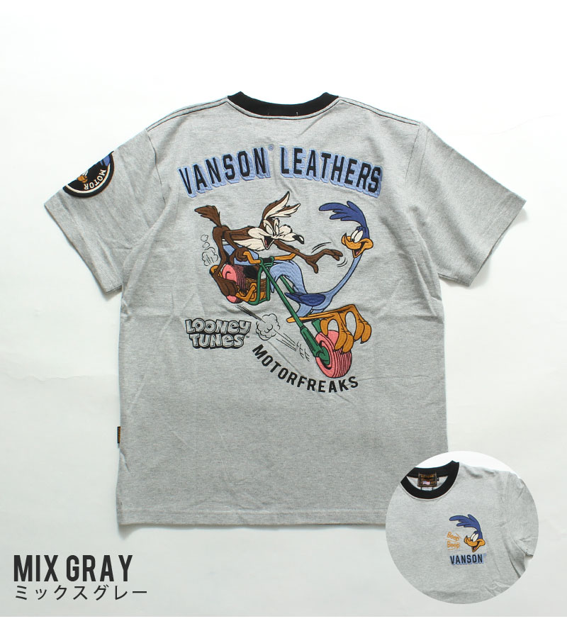VANSON（バンソン） Tシャツ ロードランナー 2025春夏 新作 LTV-2506