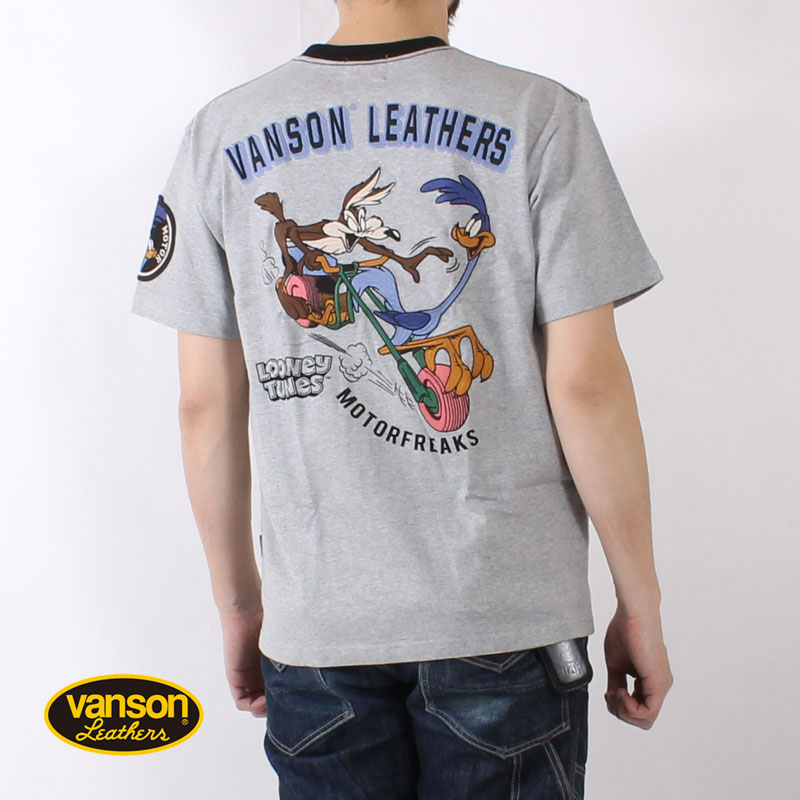 VANSON（バンソン） Tシャツ ロードランナー 2025春夏 新作 LTV-2506