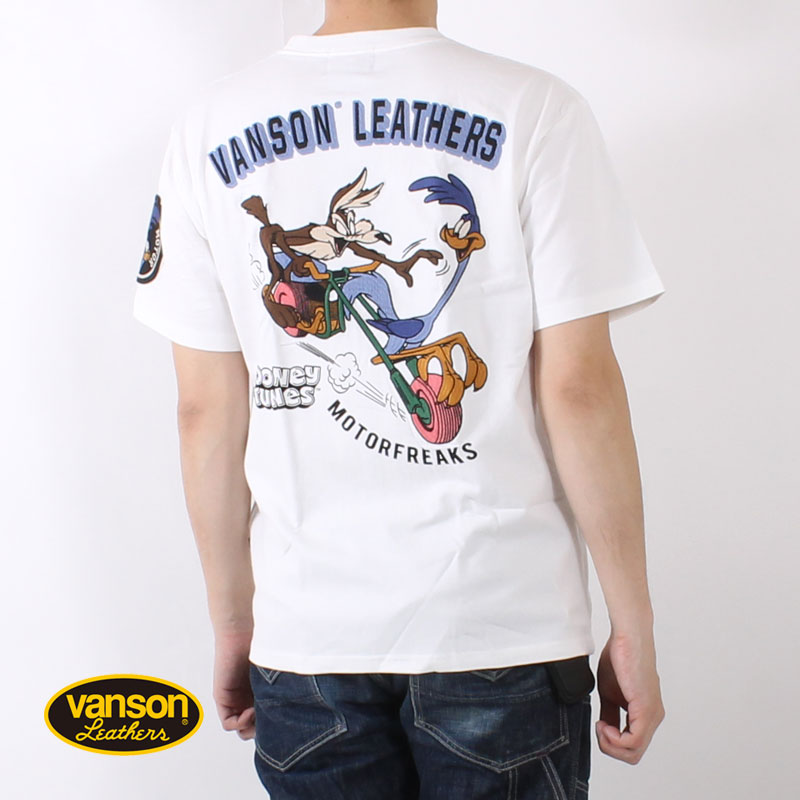 VANSON（バンソン） Tシャツ ロードランナー 2025春夏 新作 LTV-2506