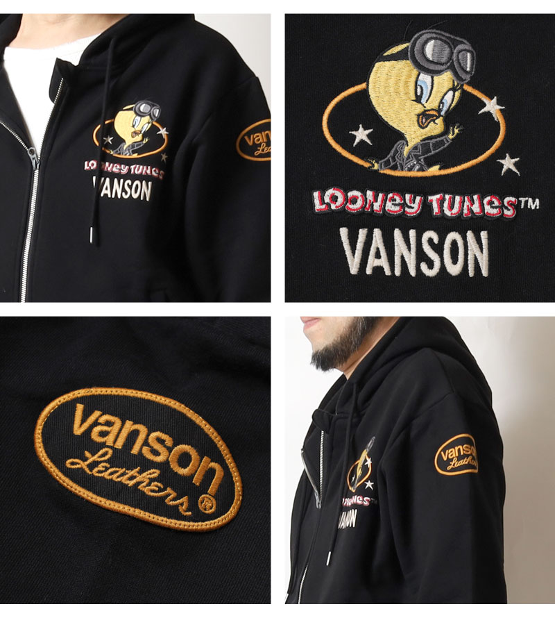 VANSON（バンソン） パーカー トゥイーティー 2025秋冬 新作 LTV-2510