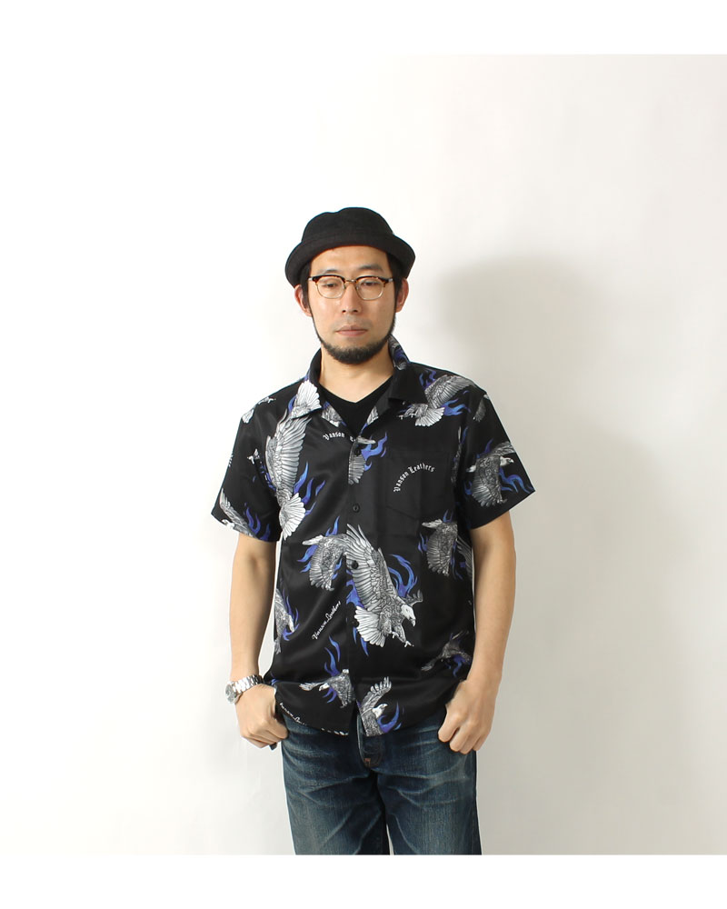 VANSON（バンソン） アロハシャツ 総柄 2024春夏 新作 NVSS-2404