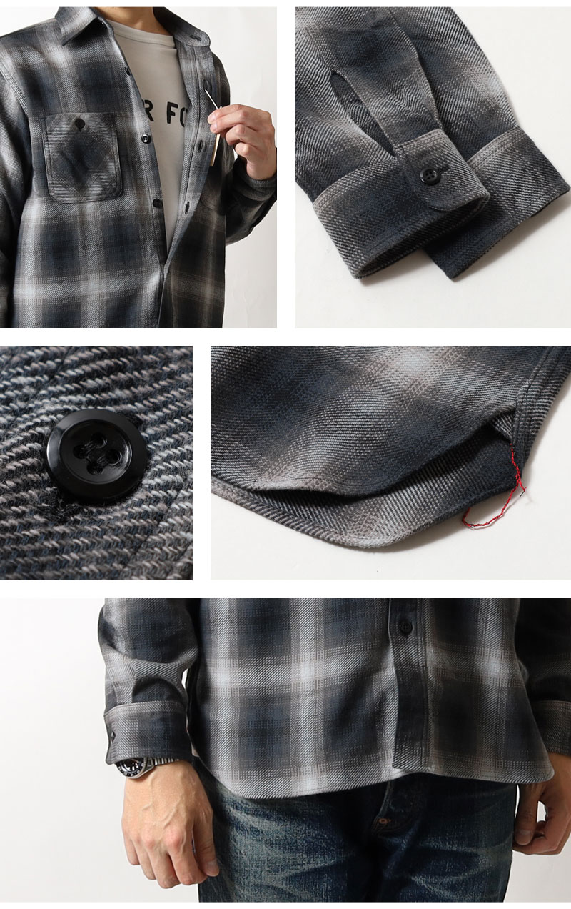 シュガーケーン,ネルシャツ,sc29561