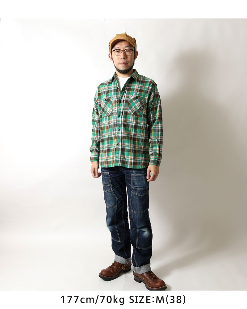 SUGAR CANE シュガーケーン ネルシャツ 2025秋冬 新作 SC29564 東洋