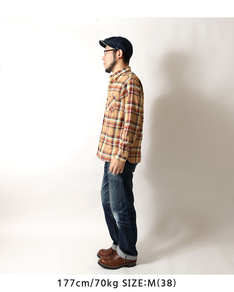 シュガーケーン,ネルシャツ,sc29565