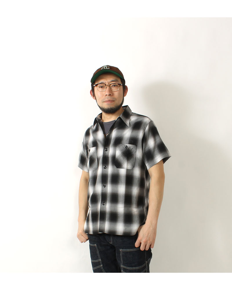 SUGAR CANE シュガーケーン ワークシャツ 半袖 2024春夏 新作