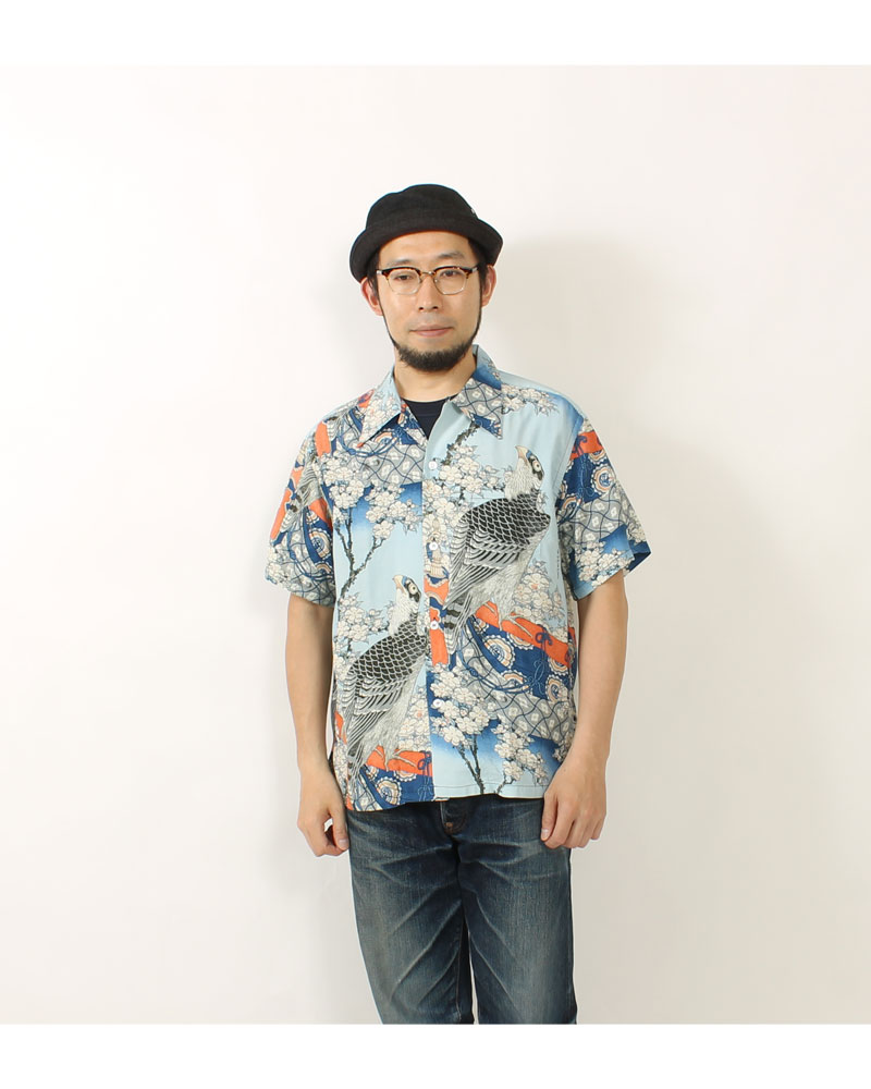 ジ*子様 アロハシャツ　サンサーフ 北斎 スペシャルエディション　忠臣蔵討入 サンサーフ】 サンサーフ×北斎スペシャルエディション 