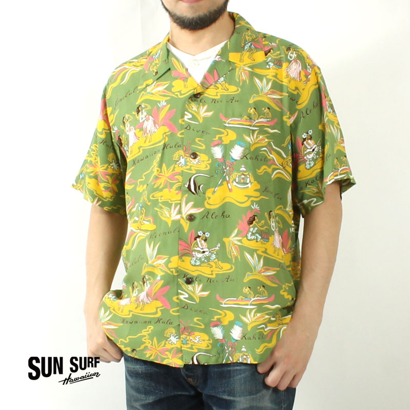 SUN SURF サンサーフ アロハシャツ 2025春夏 新作 SS39411 東洋