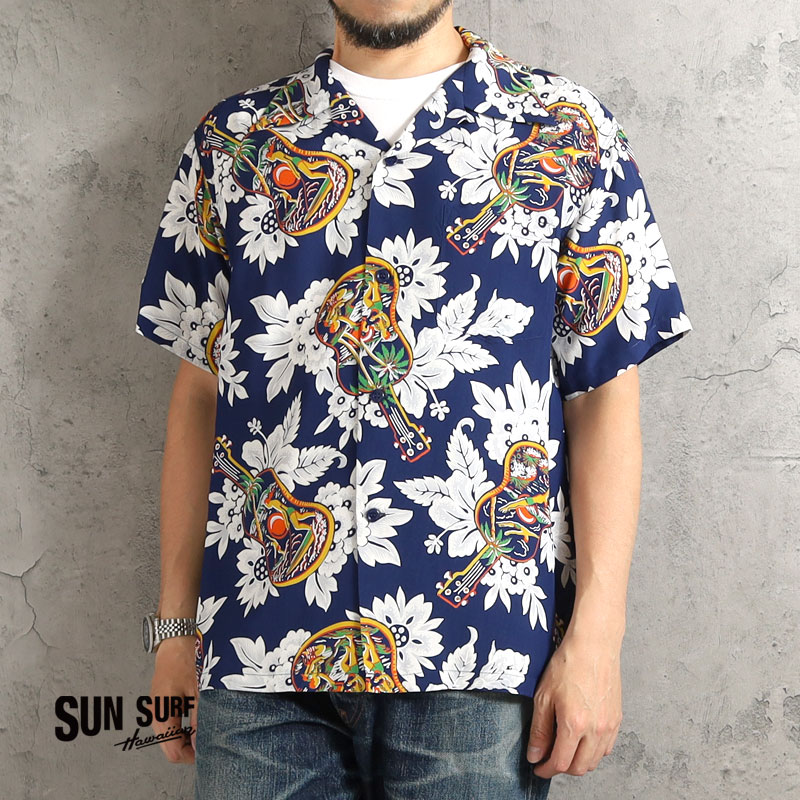 SUN SURF サンサーフ アロハシャツ SS39613 2026春夏 新作 UKULELE