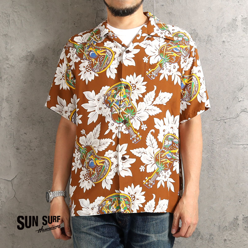 SUN SURF サンサーフ アロハシャツ SS39613 2026春夏 新作 UKULELE