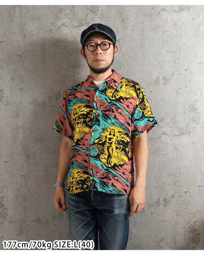 SUN SURF サンサーフ アロハシャツ スペシャルエディション ゴーギャン