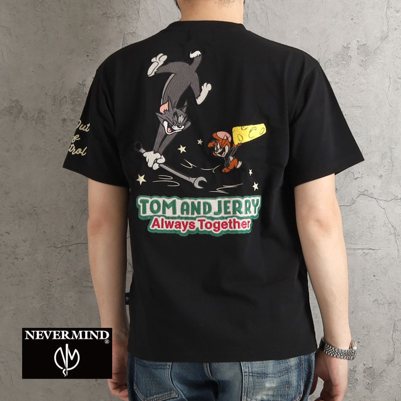 トムとジェリー Tシャツ 2026春夏 新作 TJN-2622 ネバーマインド