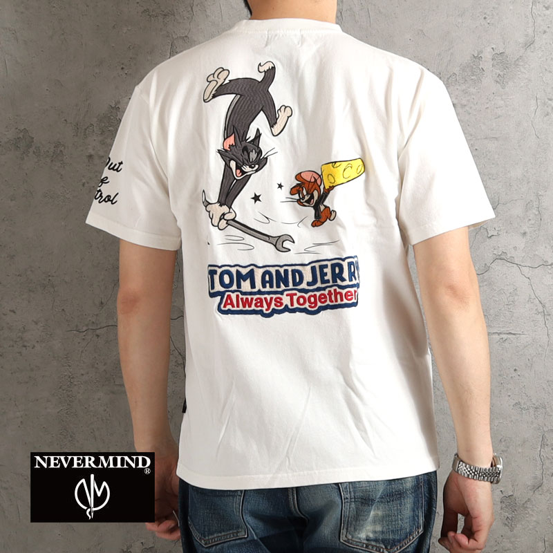 トムとジェリー Tシャツ 2026春夏 新作 TJN-2622 ネバーマインド
