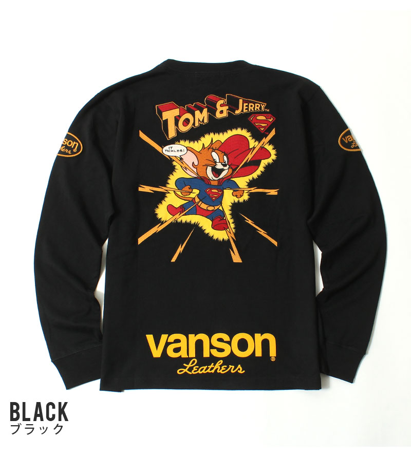VANSON（バンソン） ロンT トムとジェリー ワーナー100周年モデル
