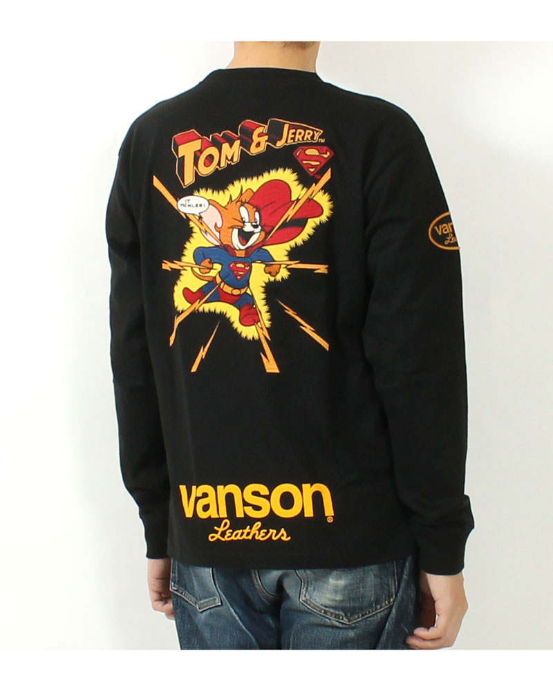 VANSON（バンソン） ロンT トムとジェリー ワーナー100周年モデル