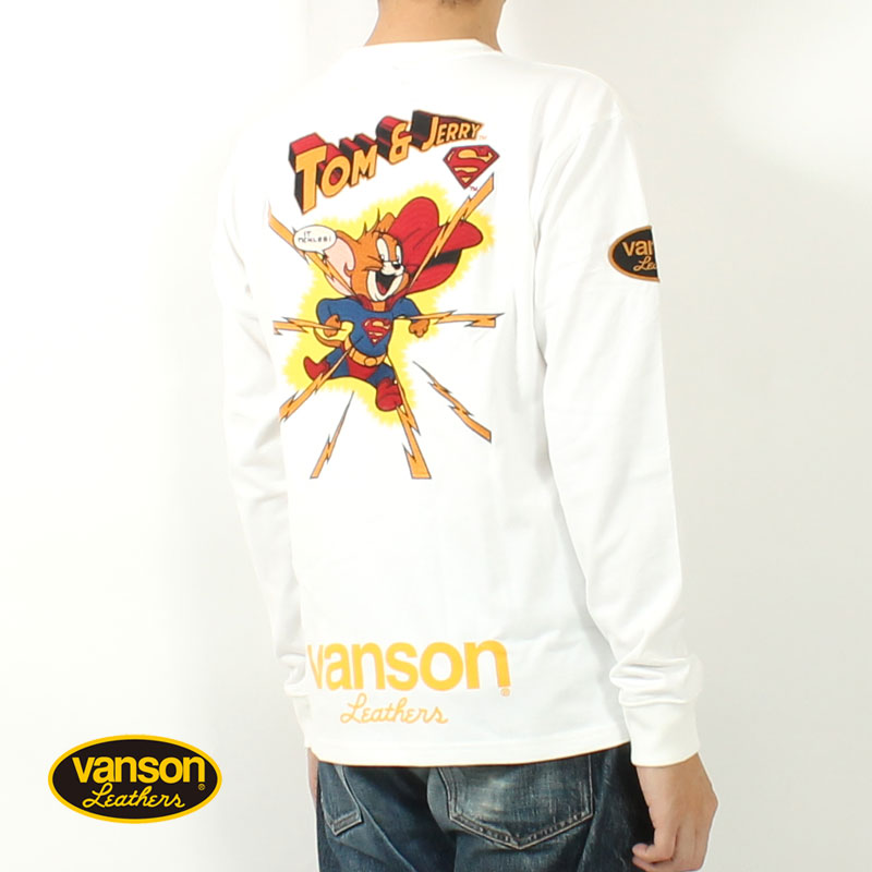 VANSON（バンソン） ロンT トムとジェリー ワーナー100周年モデル