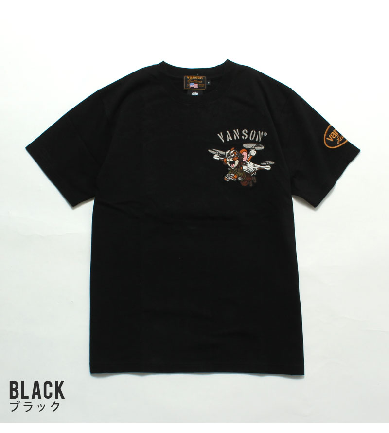 VANSON（バンソン） Tシャツ トムとジェリー ドローン 2025春夏 新作