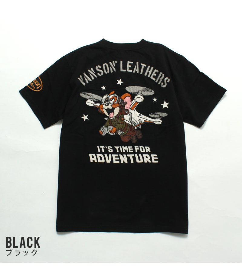 VANSON（バンソン） Tシャツ トムとジェリー ドローン 2025春夏 新作