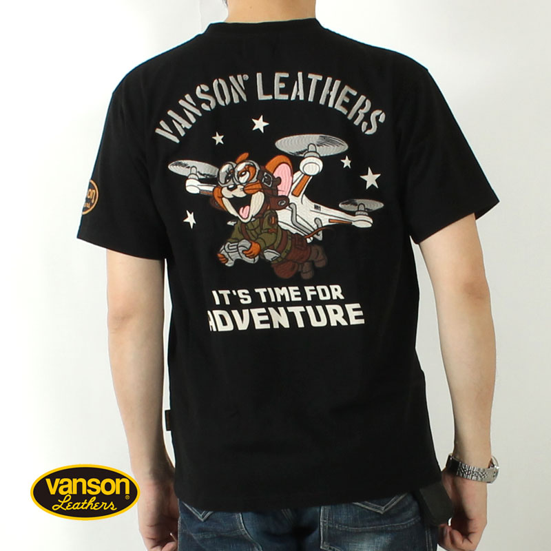 VANSON（バンソン） Tシャツ トムとジェリー ドローン 2025春夏 新作