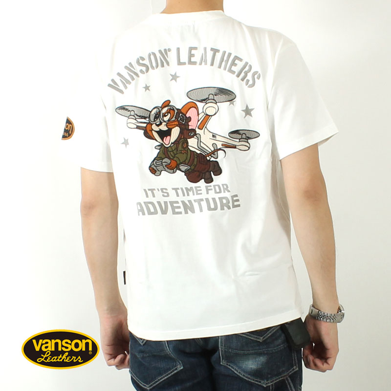 VANSON（バンソン） Tシャツ トムとジェリー ドローン 2025春夏 新作