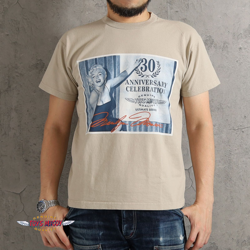 TOYS McCOY（トイズマッコイ） Tシャツ 30周年 マリリンモンロー 2026