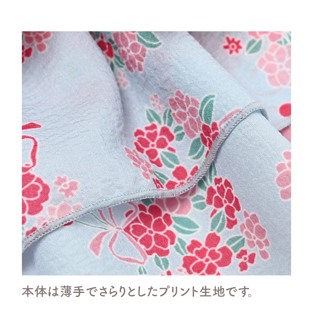 こっとんぱーる 犬用 浴衣 赤　サイズ2くらい ココアトワ]サンドレスゆかた さくらんブーケ cocoAtoi 浴衣 犬 服