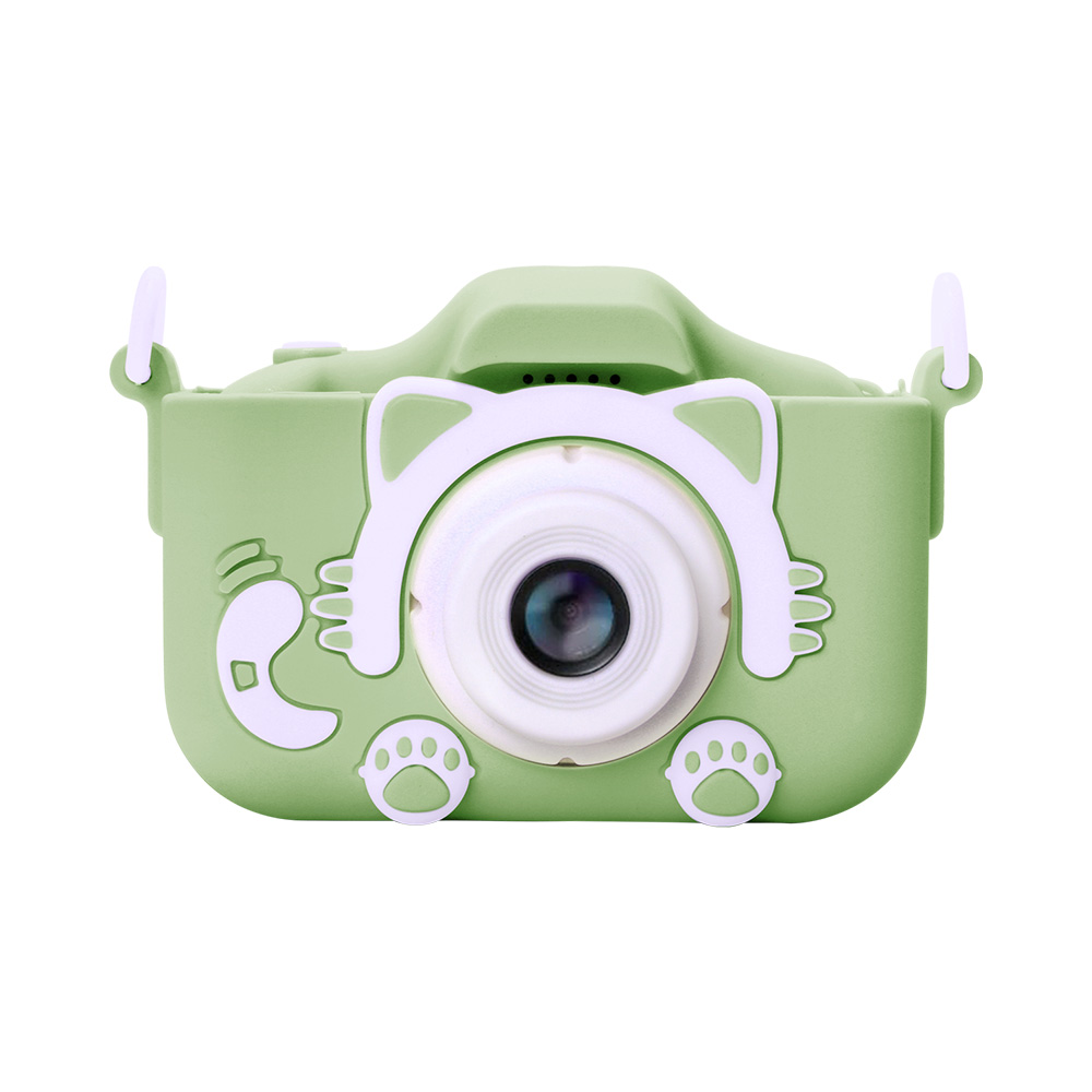 キッズカメラ　トイカメラ　子供カメラ　SDカード　プレゼント　写真　水色