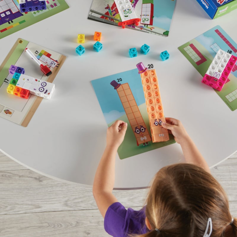 Numberblocks 【MathLink Cubes ナンバーブロックス 11-20 キューブ