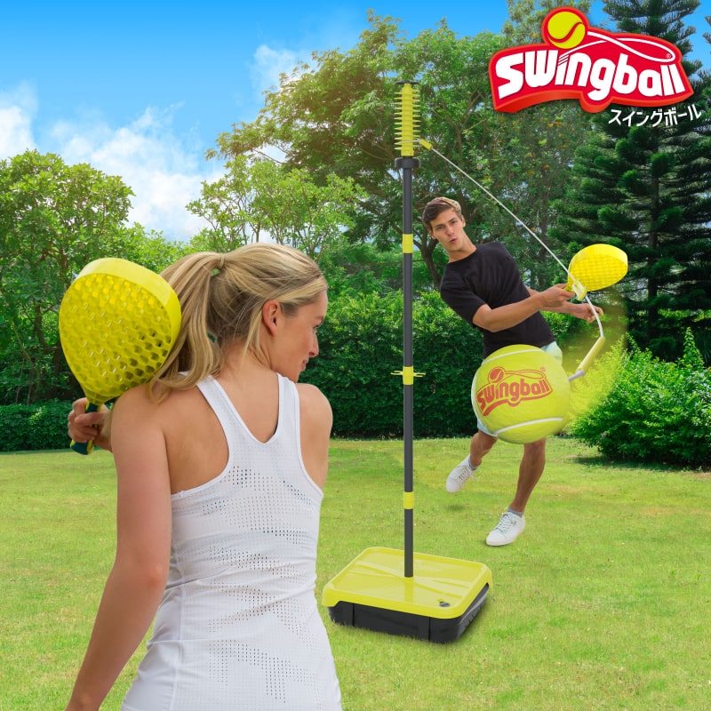 ムーキー Mookie 【Swingball スイングボール イギリス発 どこでも遊べるスポーツゲーム スイングボール PRO 日本語版】 7300 正規品 関連画像5