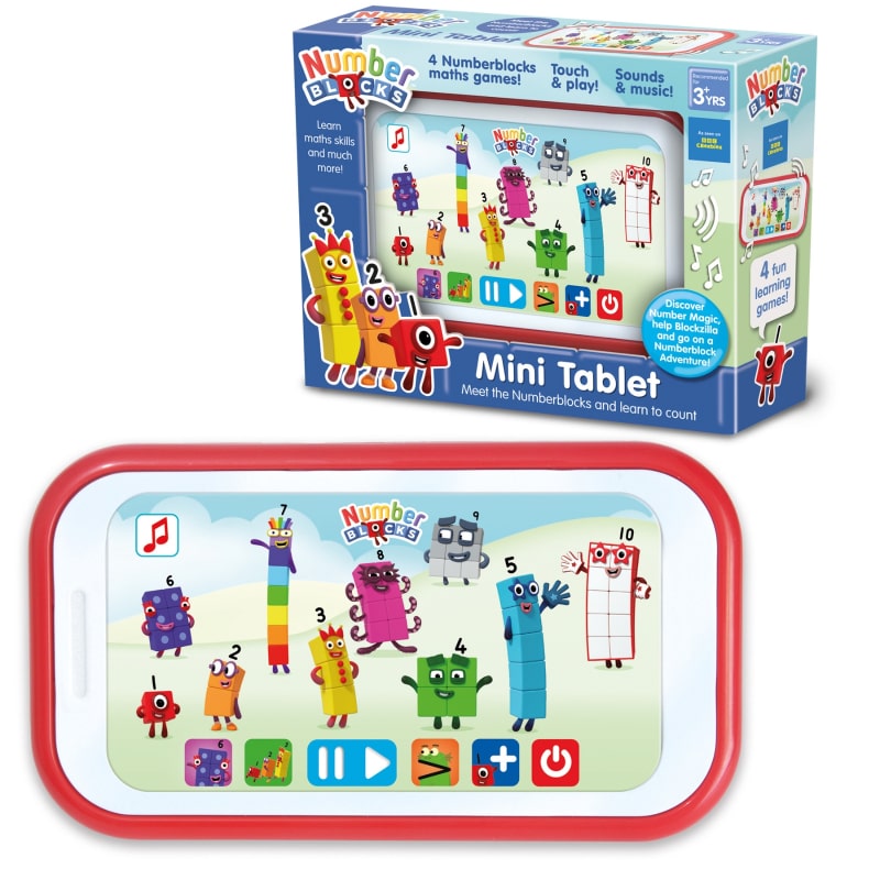 Numberblocks ナンバーブロックス 【ミニタブレット 電子知育玩具 1-10