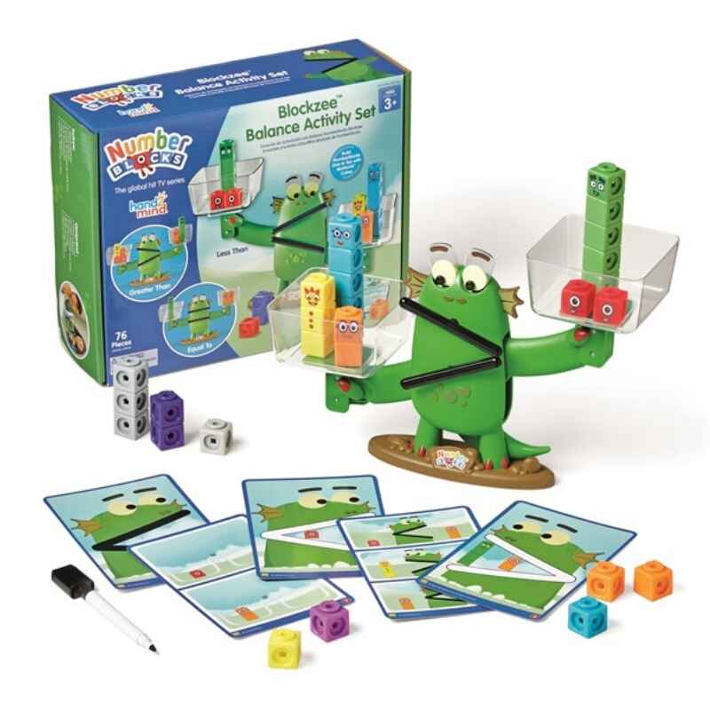 Numberblocks ナンバーブロックス 【ブロックジー バランスアクティビティセット 天秤 かずあそび 知育玩具】 96089 正規品