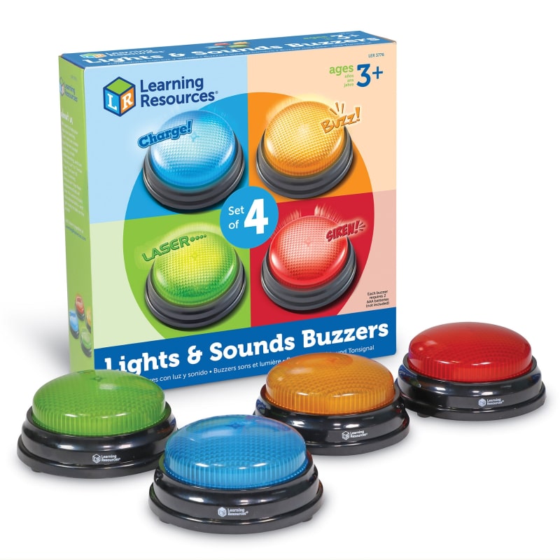 ラーニング リソーシズ(Learning Resources)  マグネット式 クラスルームタイマー 光る 鳴る LER6968 Magnetic Time Tracker®