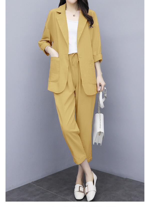 スーツ レディース パンツスーツ ビジネス リクルート ビジネス Ol テーラード 九分丈 ストレッチ 女性 面接 大きいサイズ 小さいサイズ 安い Lstz4601 Ei Ei Market 通販 Yahoo ショッピング