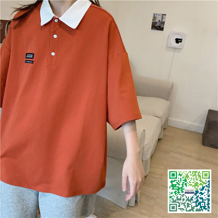 レディース ポロシャツ Poloシャツ レディースtシャツ 合わせやすい 春夏 半袖 シンプル シャツ 内祝い トップス カジュアル 吸汗 インナー 速乾