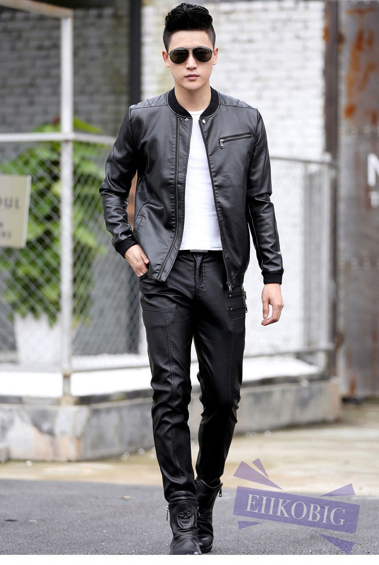 18 Off メンズ革パン 春秋冬 レザーパンツ スタイリッシュ バイクパンツ ロングパンツ スリム スキニー モーターパンツ ライダース