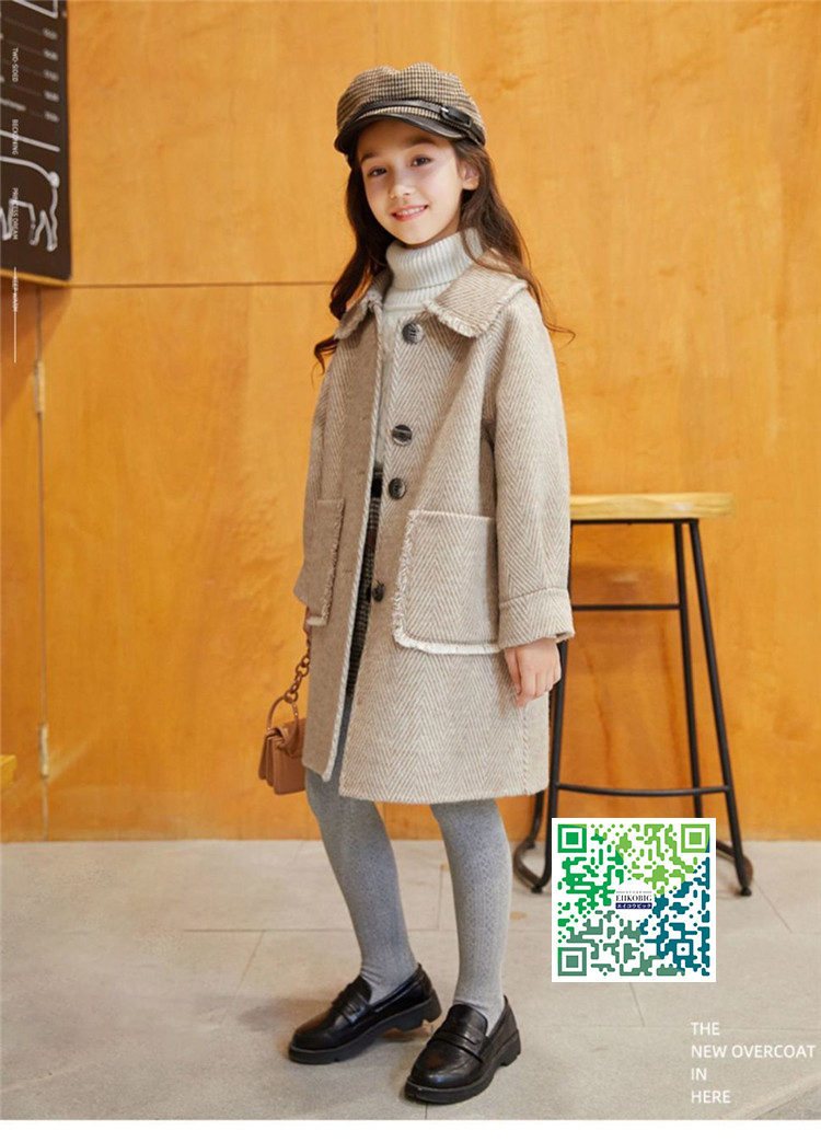 ピーコート Pコート キッズコート ミドル丈 秋冬 ラシャコート 女の子 子供服 ジュニア アウター ジャケット キッズ 中綿コート 防寒  Fcyf7pIphO, 子ども服、シューズ - www.elghoniemy.com