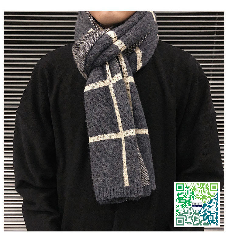 メンズファッション トップシークレット 秋冬 マフラー メンズ ストール 冬物 暖かい 男性用マフラー ペアルック チェック ニット ビジネス カジュアル エレガント 定番 防寒対策 ネックウォーマー Vhemt5irn4 Www Guillermobogao Com