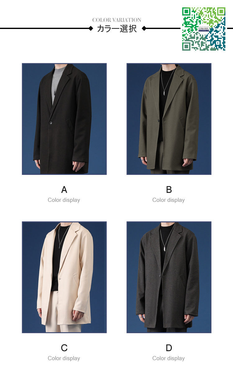 メンズファッション 紫 ピーコート Pコート メンズコート 秋冬 ラシャコート ロングコート 男性 ジャケット アウター コート 通勤 カジュアル 代 30代 40代 Hxtrjur6te Eefs In