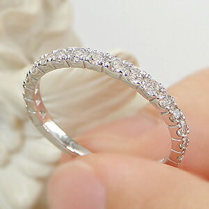 商品画像4 Pt950 ダイヤモンド ハーフ エタニティリング 0.5ct
