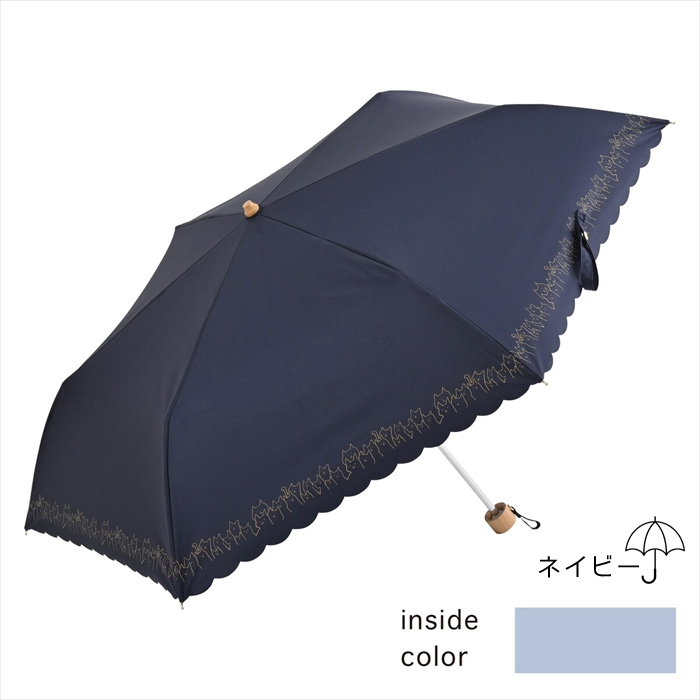 晴雨兼用 折りたたみ 日傘 紫外線 UVカット ネコ柄 晴雨兼用傘 完全遮光 /sd9002409｜eito｜03