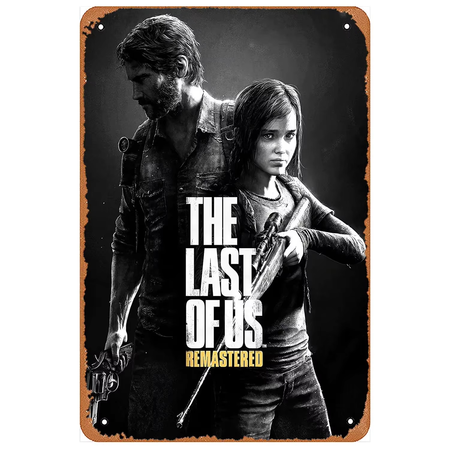 THE LAST OF US』ラスト・オブ・アスシリーズポスター メタルサイン THE LAST OF US』ラスト・オブ・アスシリーズポスター メタルサイン