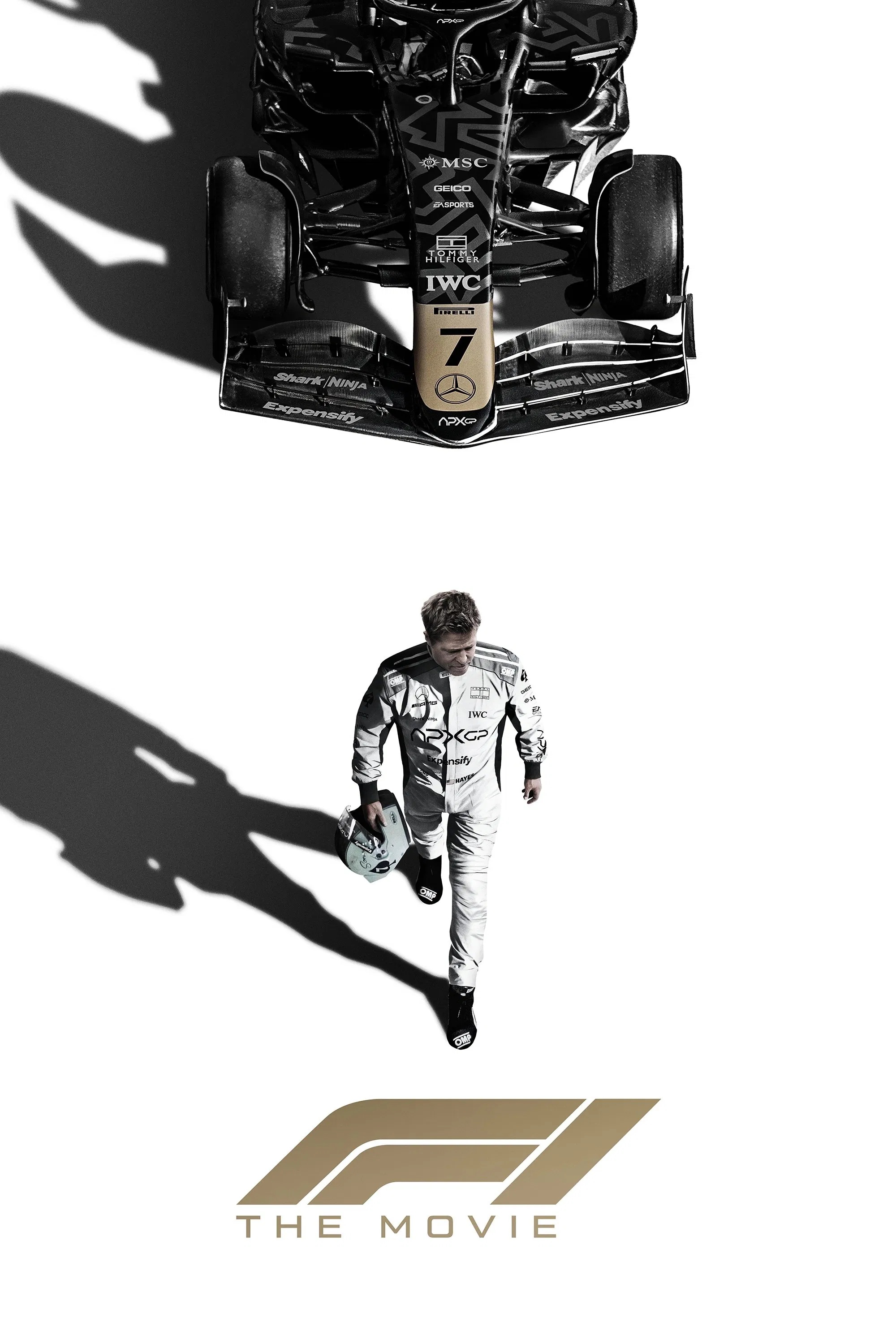『F1』映画ポスター メタルサイン　ブリキ看板　インテリア雑貨　お部屋　お店　バー　飾り物　