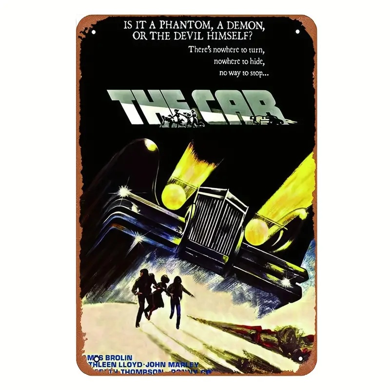 ザ・カー』1977年映画ポスター メタルサイン ブリキ看板 インテリア