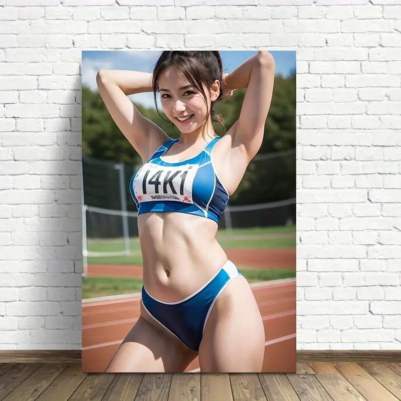 美少女　金属飾り物　 メタルサイン  ブリキ看板　　インテリア雑貨　 　20cmx30cm