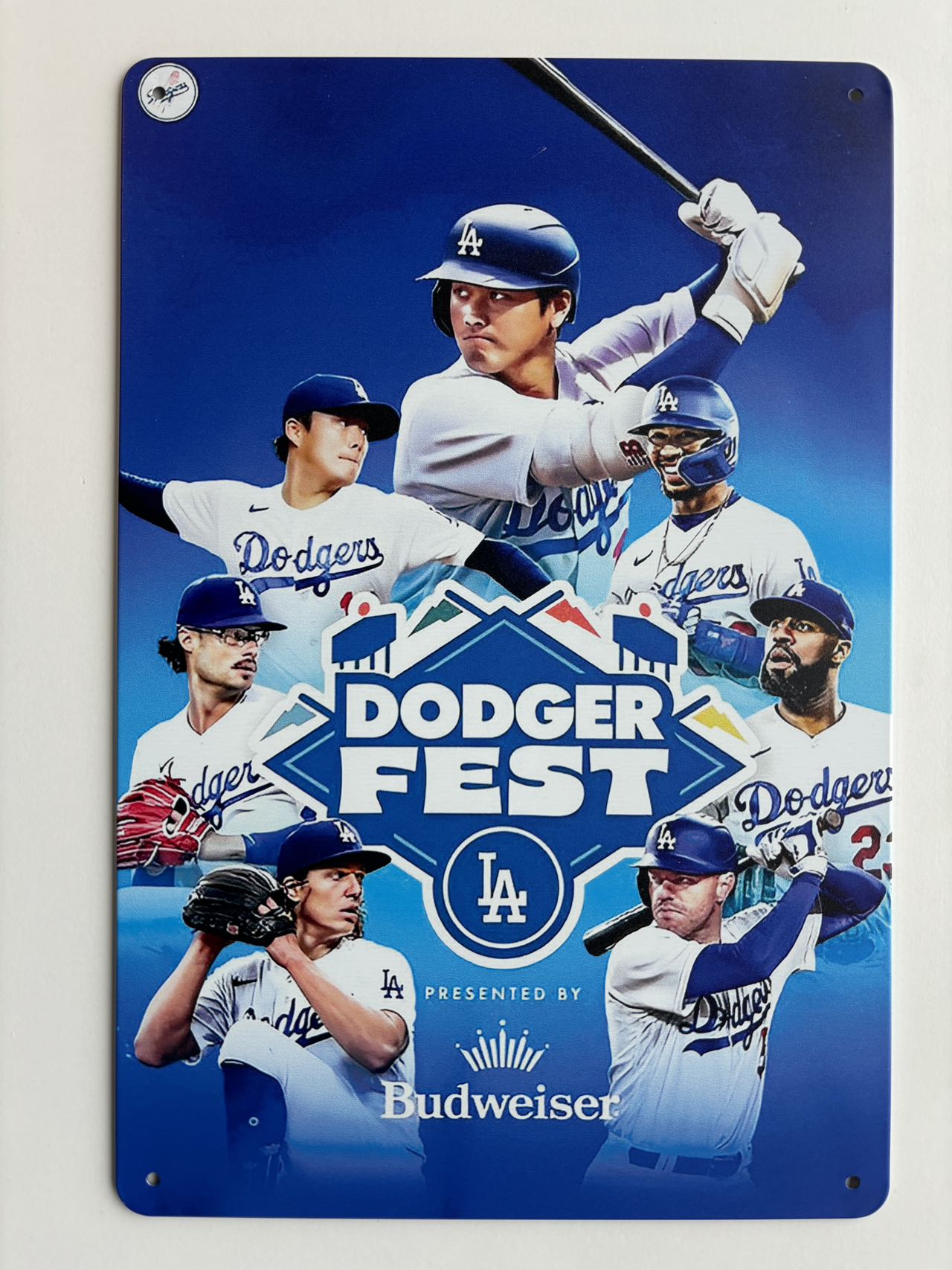 プロ野球選手 メジャーリーグ メタルサイン 壁飾りインテリア アメリカ 