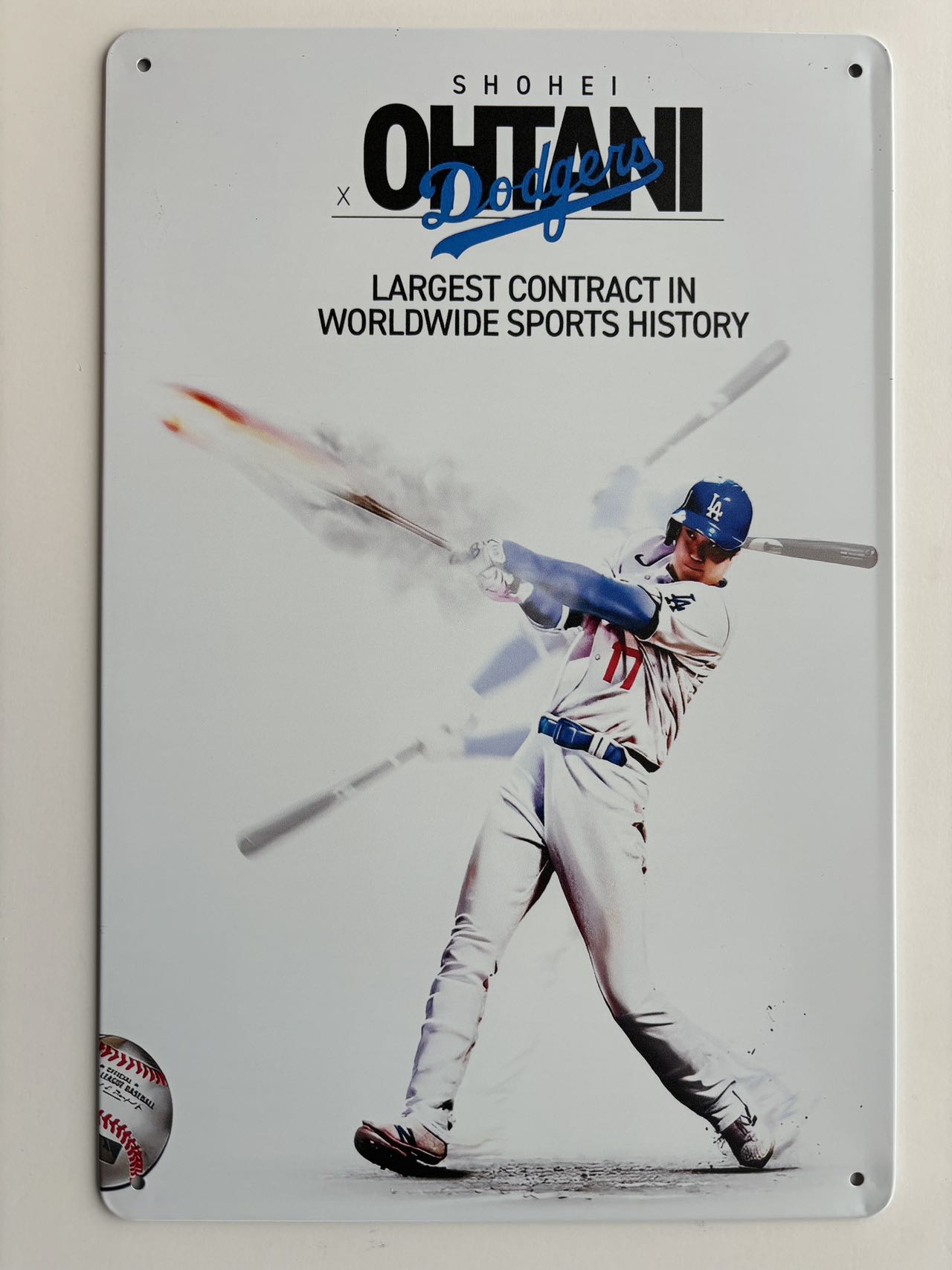プロ野球 メジャーリーグ 日本人選手 メタルサイン 壁飾りインテリア 