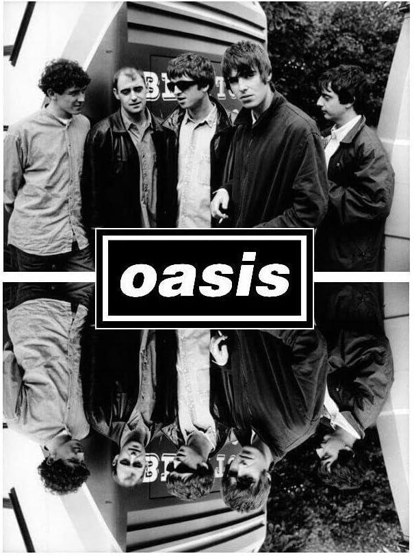 オアシス Oasis ロックバンド アメリカ雑貨☆レトロ調☆ブリキ看板