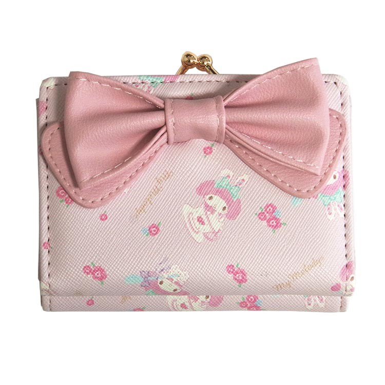 新作My Melody がま口ミニ財布／可愛いマイメロディ3つ折財布( 新作マイメロディ財布・サンリオキャラクター財布・レディース財布・かわいい財布・福 財布 :mm16-2:アドバンス通販 - 通販 - Yahoo!ショッピング