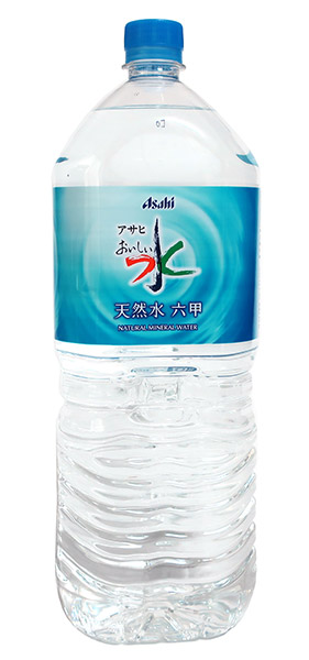 ★まとめ買い★　アサヒ おいしい水 天然水 六甲 PET　2L　×6個【イージャパンモール】